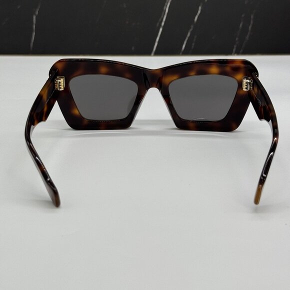 NEW LOEWE LW40145I 52A WOMEN SUNGLASSES HAVANA CAT EYE LOEWE EYEWEAR - Picture 6 of 11